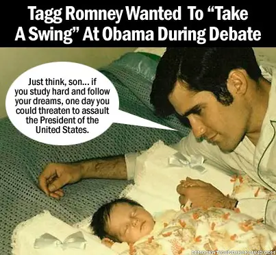 Tagg Romney Out